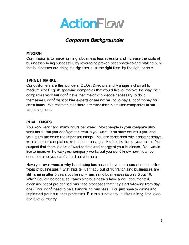 news analysis and backgrounders pr fact sheet